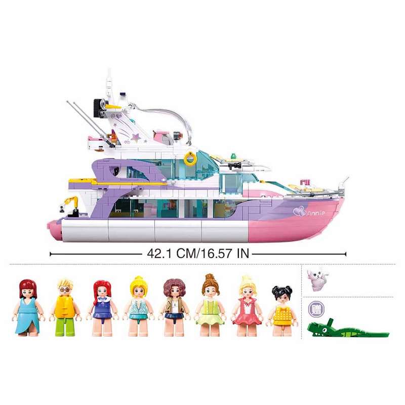 Sluban - Girls Dream - Yacht - 1108pcs