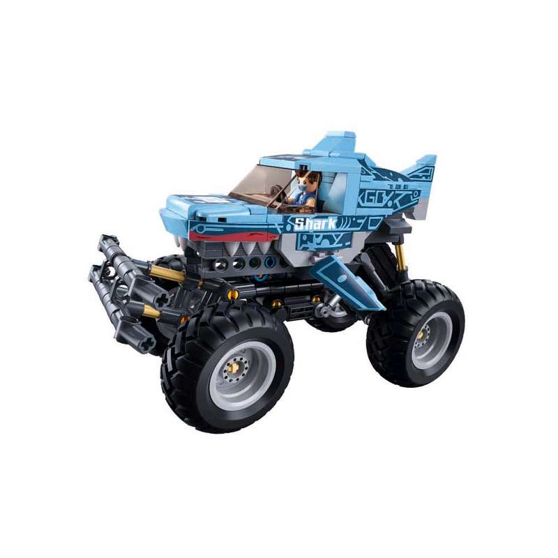 Sluban - Pull Back PowerBricks - Off Road Vehicle - 273pcs