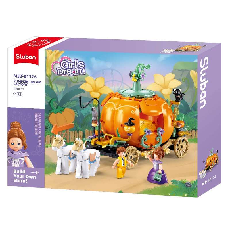 Sluban - Girls Dream - Pumpkin Carriage - 320pcs