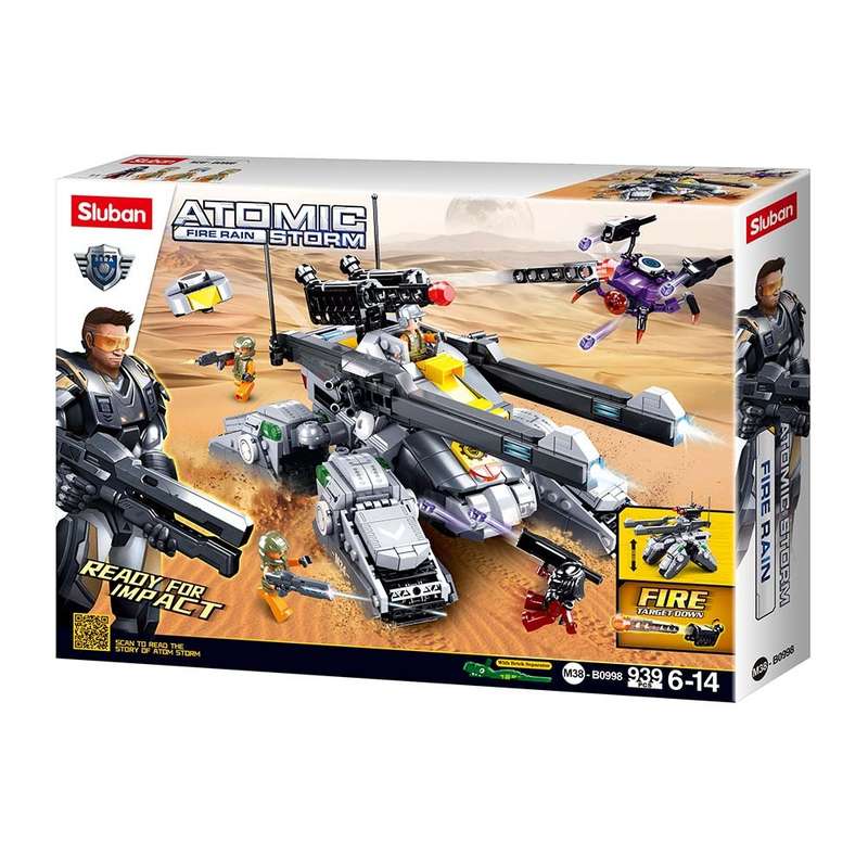 Sluban - Atomic Storm Uprising - Tide of Iron - 939pcs