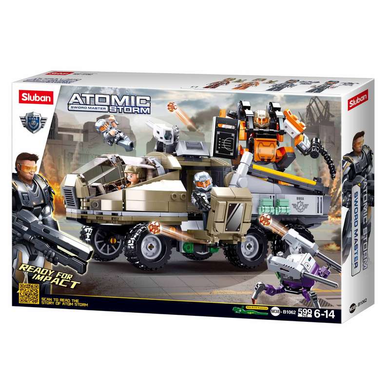 Sluban - Atomic Storm - Escape - 599pcs