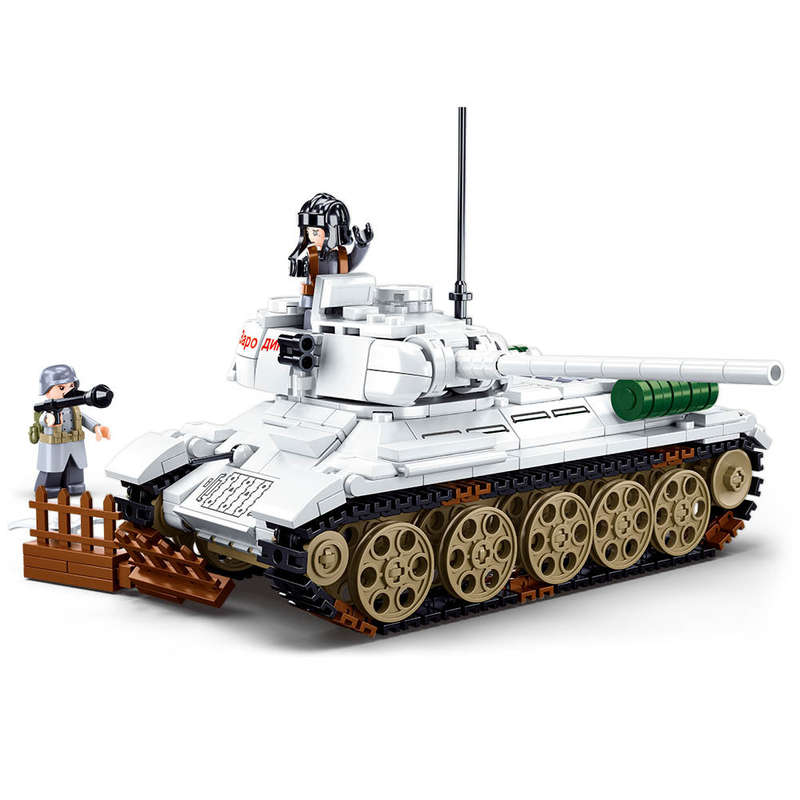 Sluban - WWII - T-34/85 Medium Tank - 518pcs