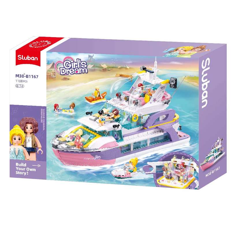 Sluban - Girls Dream - Yacht - 1108pcs