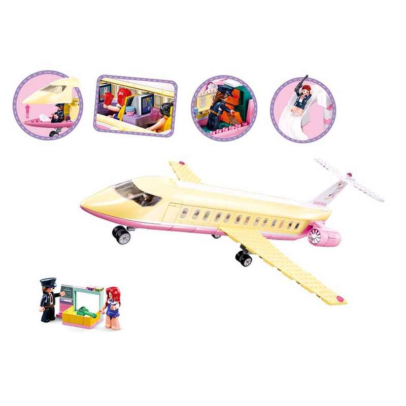 Sluban - Girls Dream - Plane - 384pcs