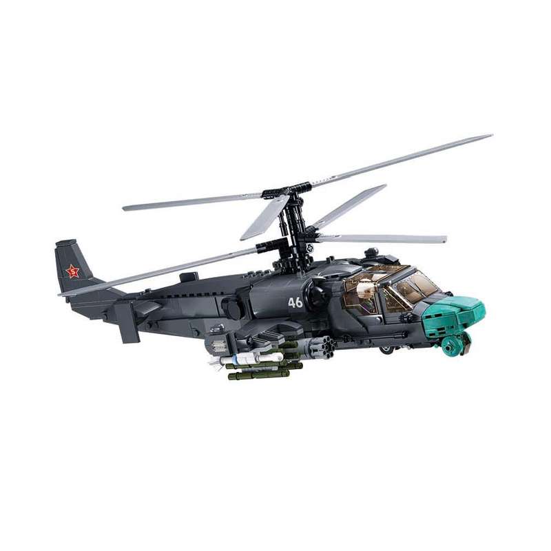 Sluban - Model Bricks - KA-52S Gunship 1/35 - 913pcs
