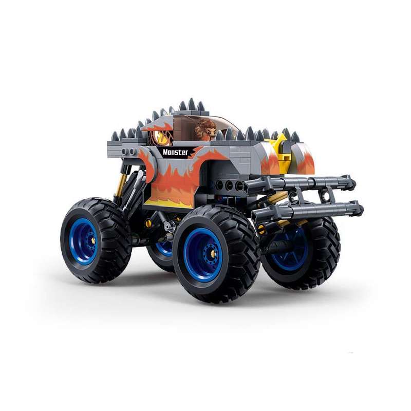 Sluban - Pull Back PowerBricks - Off Road Vehicle - 267pcs