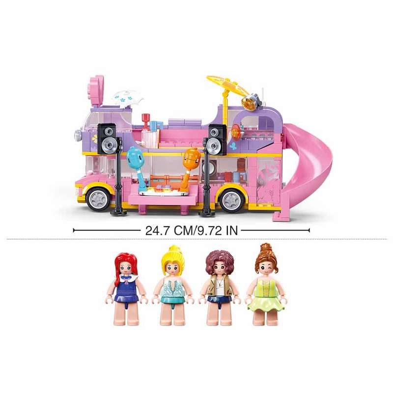 Sluban - Girls Dream - Music RV - 412pcs