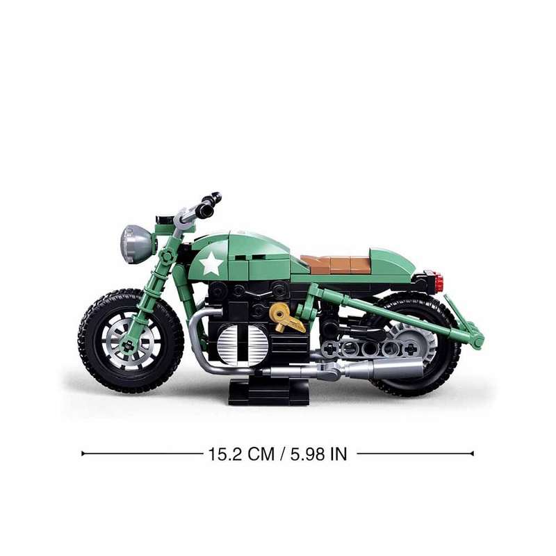 Sluban - Model Bricks - R75MS Motorcycle - 215pcs