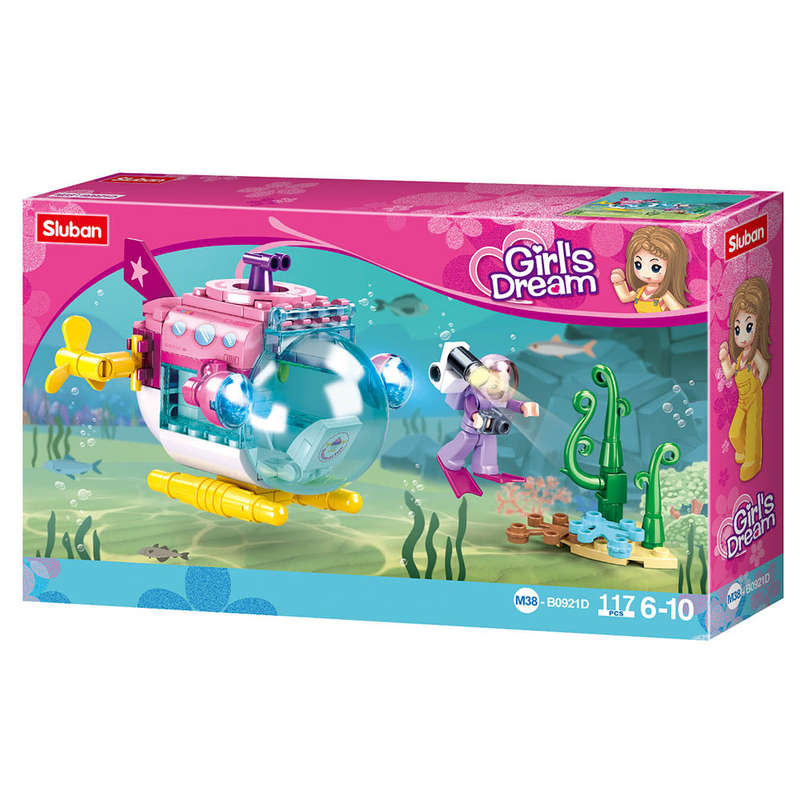 Sluban - Girls Dream - Submarine - 117pcs