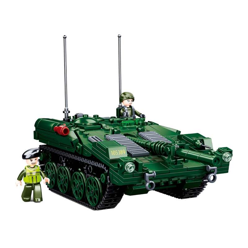 Sluban - Model Bricks - STRV103 Main Battle Tank - 692pcs