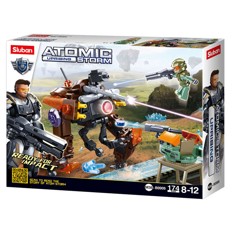 Sluban - Atomic Storm Uprising - Patrol Robot - 174pcs