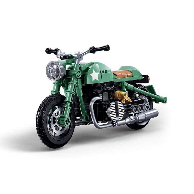 Sluban - Model Bricks - R75MS Motorcycle - 215pcs