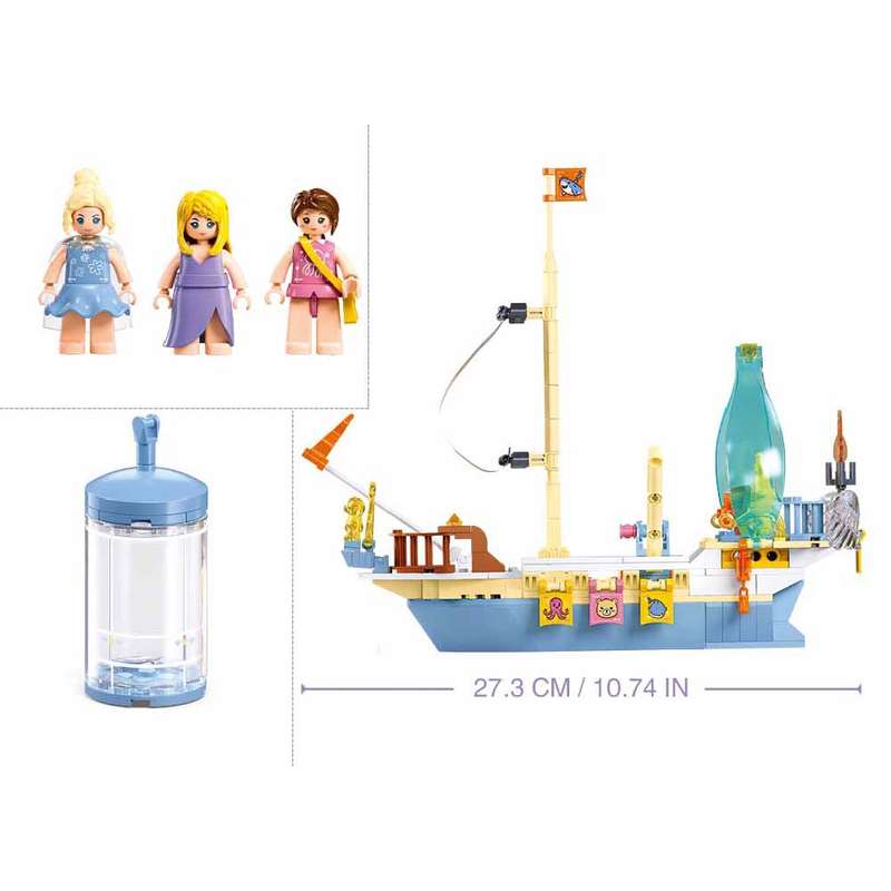 Sluban - Girls Dream - Jewel Boat - 287pcs