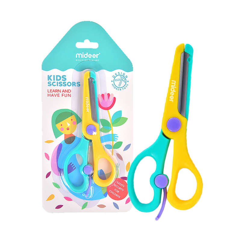 Mideer - Kids Scissors - Yellow Green