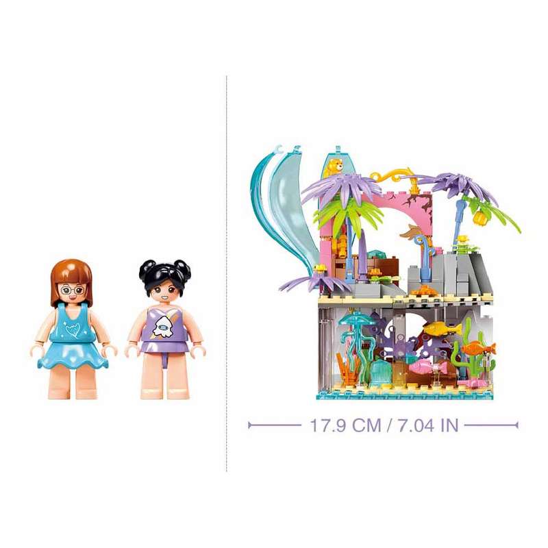 Sluban - Girls Dream - Secret Island - 224pcs