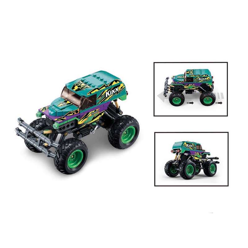Sluban - Pull Back PowerBricks - Off Road Vehicle - 252pcs