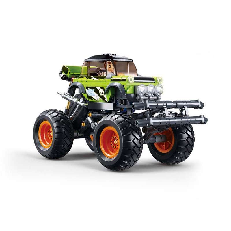 Sluban - Pull Back PowerBricks - Off Road Vehicle - 264pcs