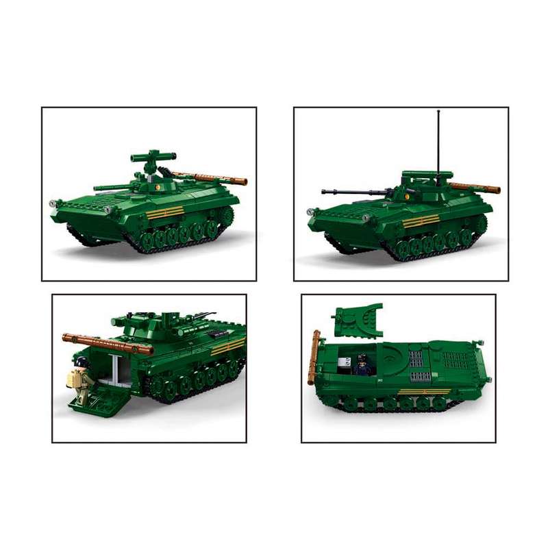 Sluban - Model Bricks - BMP Infantry Fighting Vehicle - 738pcs