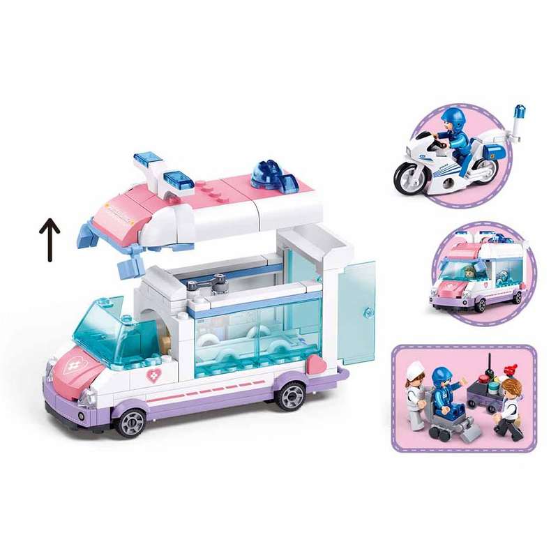 Sluban - Metropolis - Ambulance - 251pcs