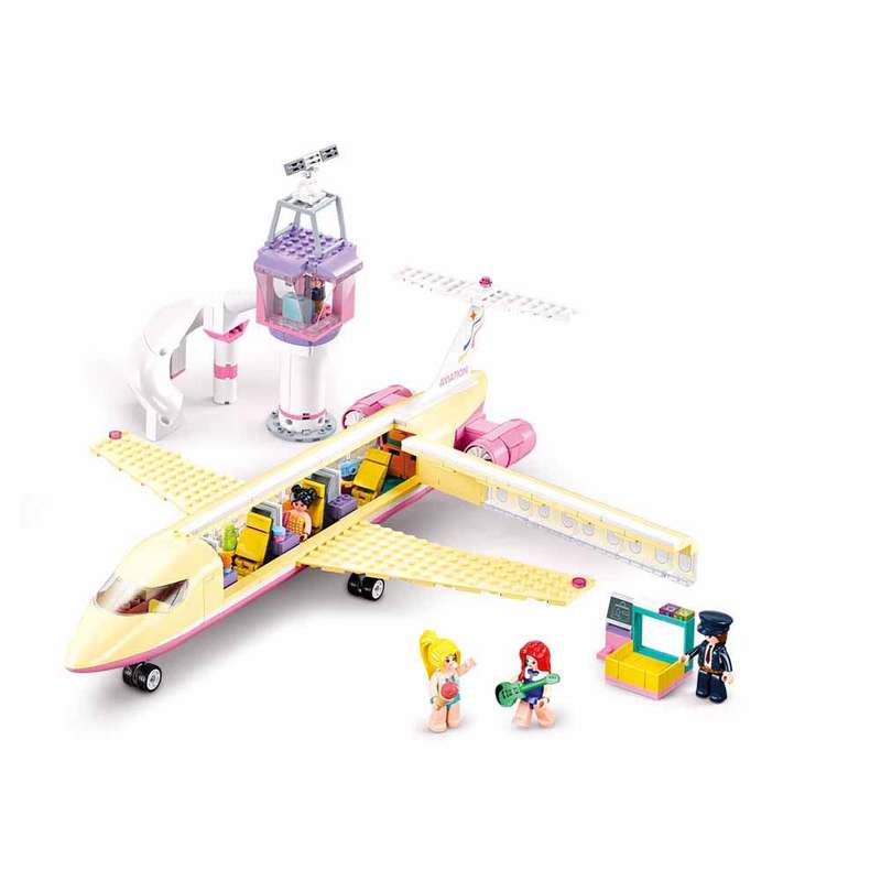 Sluban - Girls Dream - Plane - 384pcs