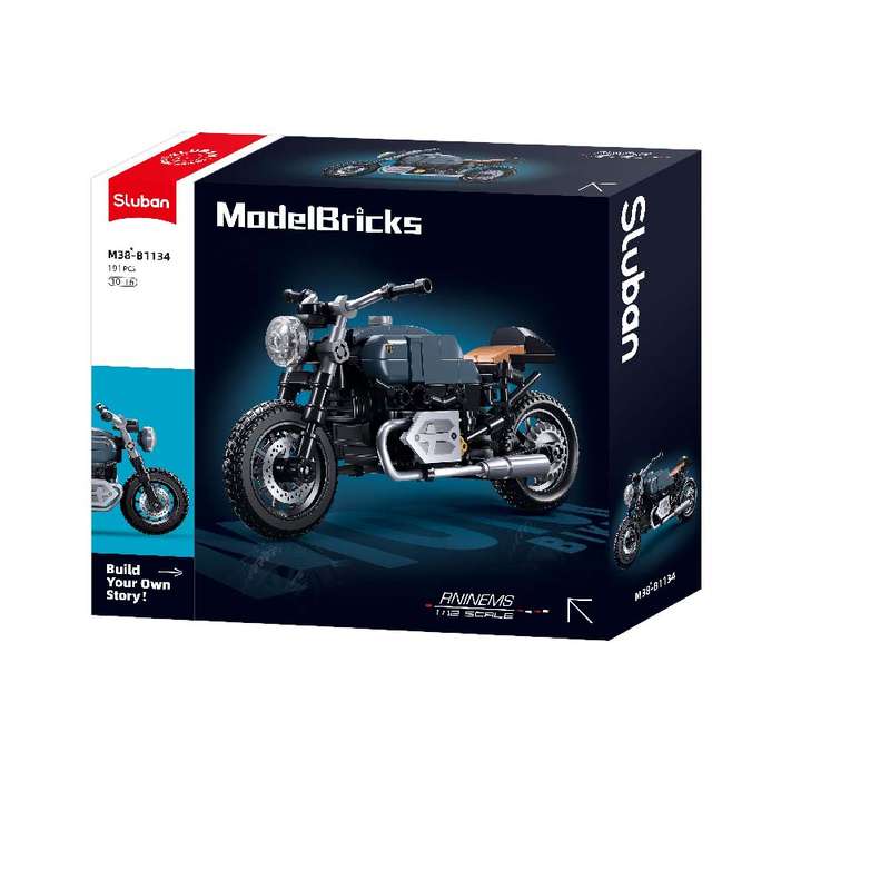 Sluban - Model Bricks - RNINEMS Motorcycle - 191pcs
