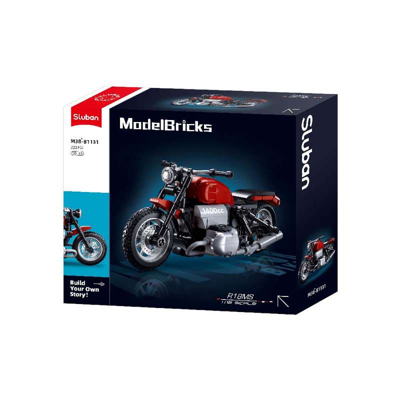 Sluban - Model Bricks - R18MS Motorcycle - 222pcs