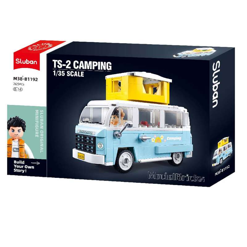 Sluban - Model Bricks - TS-2 Camping Car - 265pcs