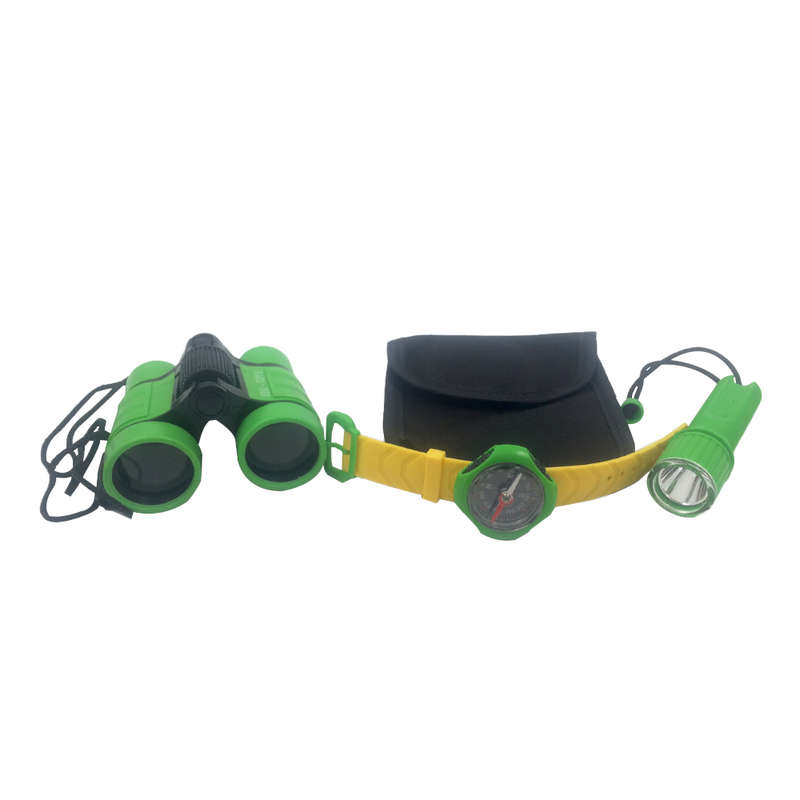 Greenbean Science - Nature Survival Kit - Binocular with Lanyard & Compass