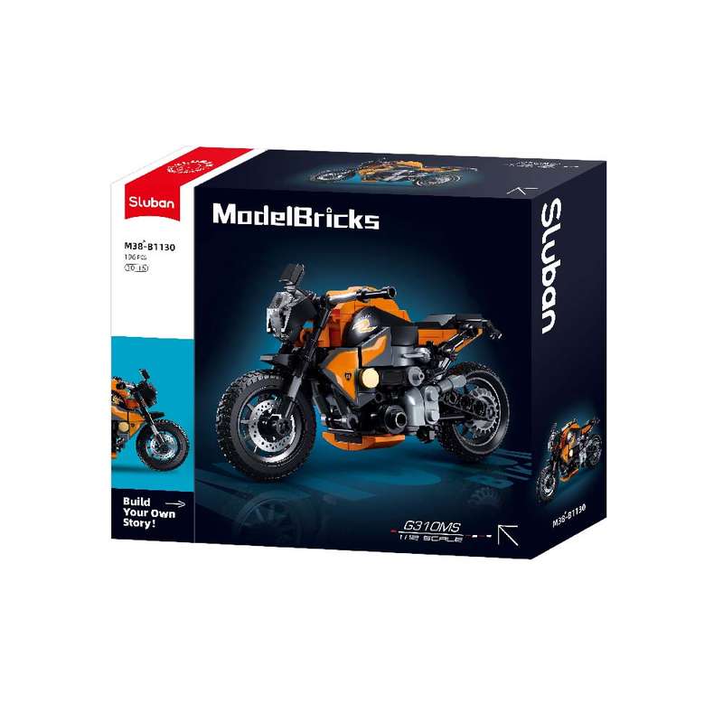 Sluban - Model Bricks - G310MS Motorcycle - 196pcs