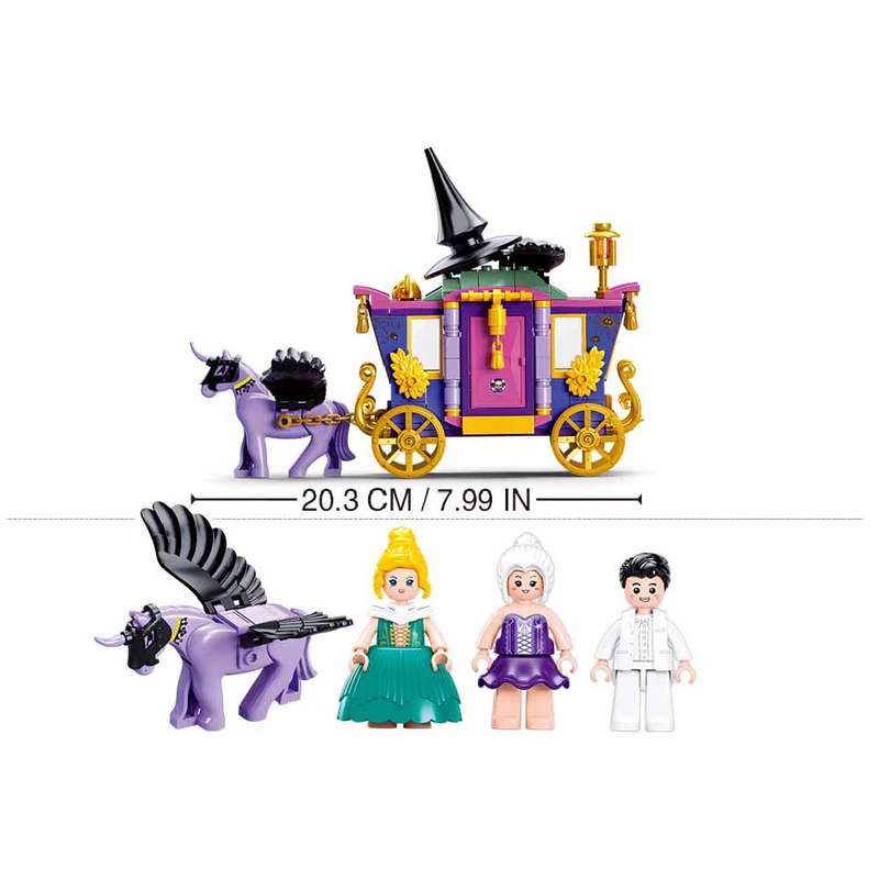 Sluban - Girls Dream - Magical Carriage - 287pcs