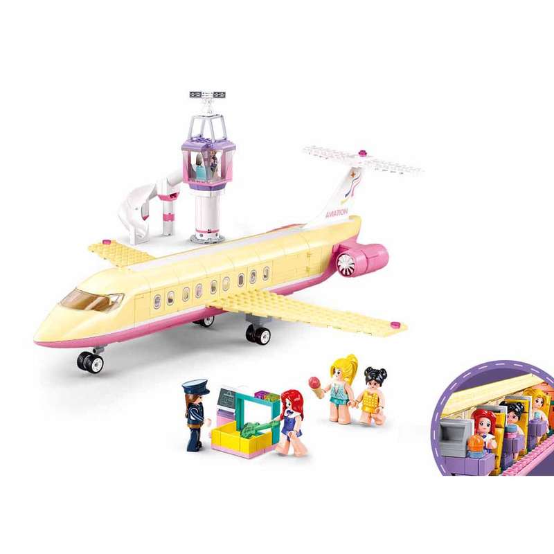 Sluban - Girls Dream - Plane - 384pcs