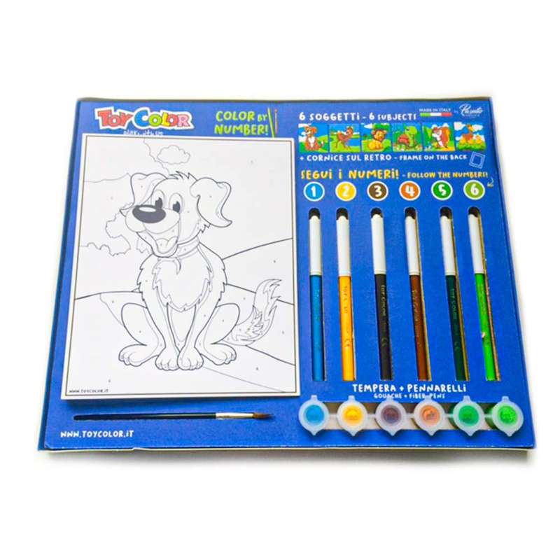 Toy Color - Colour By Number Set