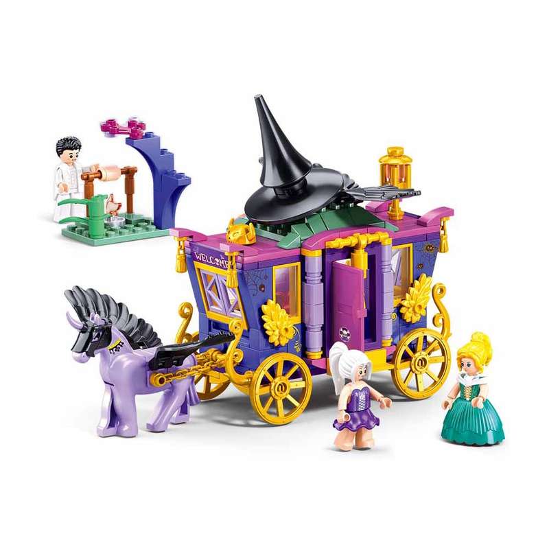 Sluban - Girls Dream - Magical Carriage - 287pcs