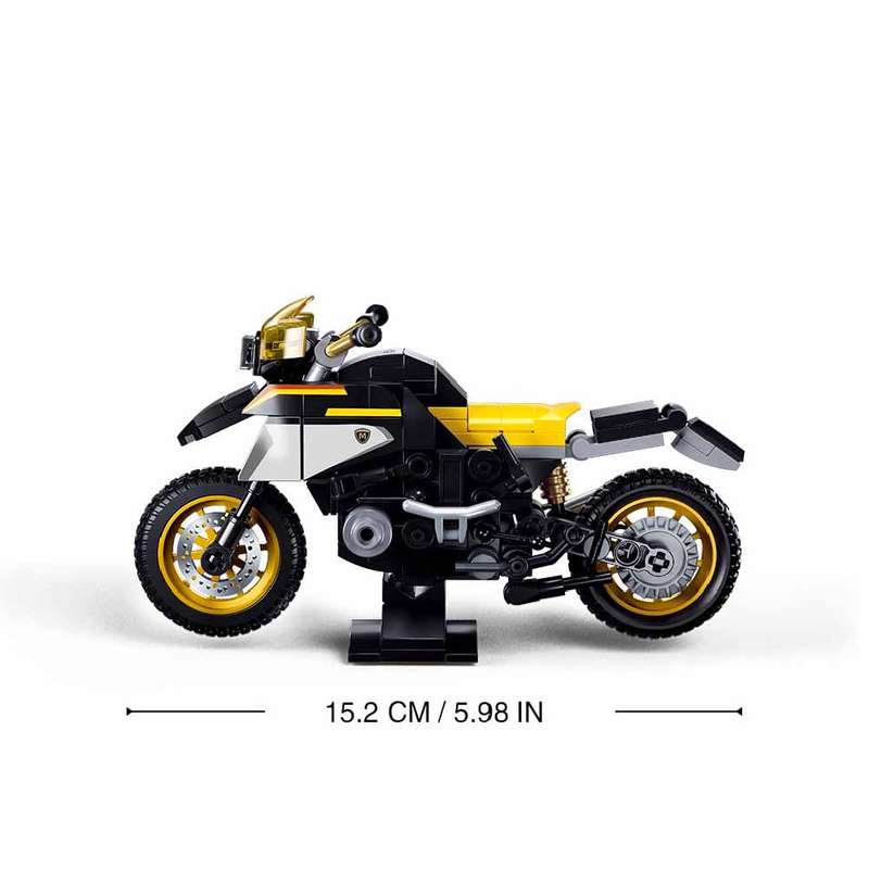 Sluban - Model Bricks - R1250 MS Motorcycle - 200pcs
