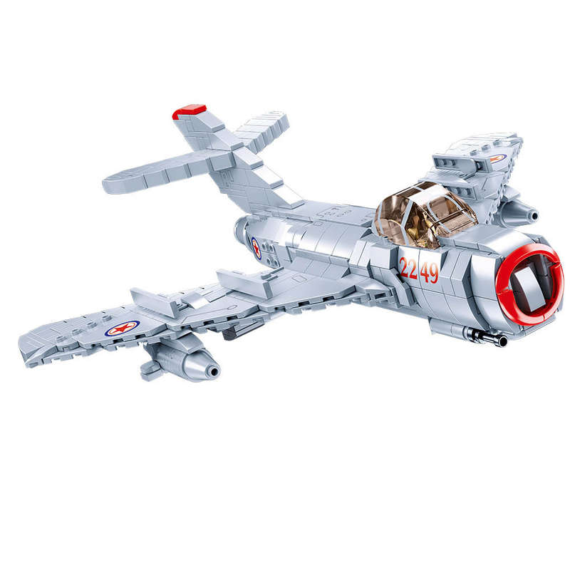 Sluban - Model Bricks - MiG-15 Fighter - 583pcs