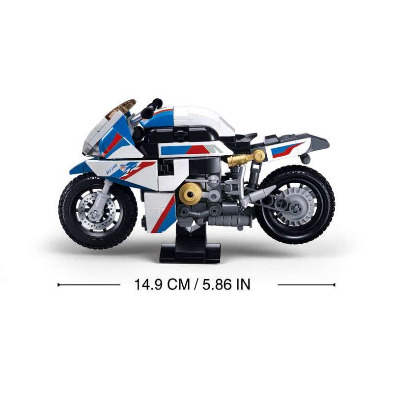 Sluban - Model Bricks - S1000MS Motorcycle - 242pcs