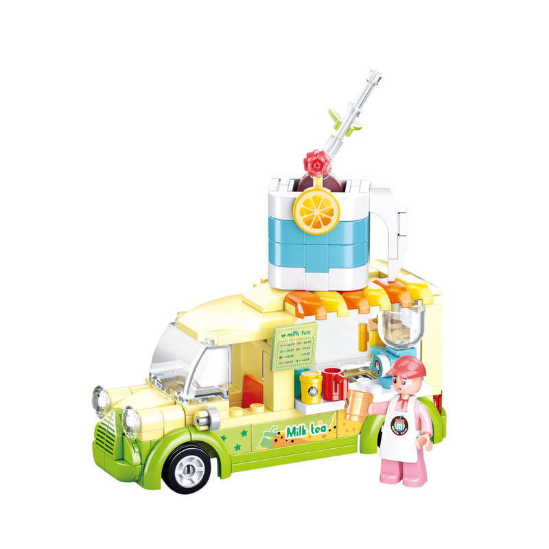 Sluban - Girls Dream - Milk Tea Truck - 174pcs