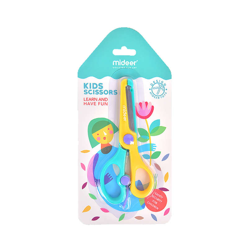 Mideer - Kids Scissors - Yellow Green