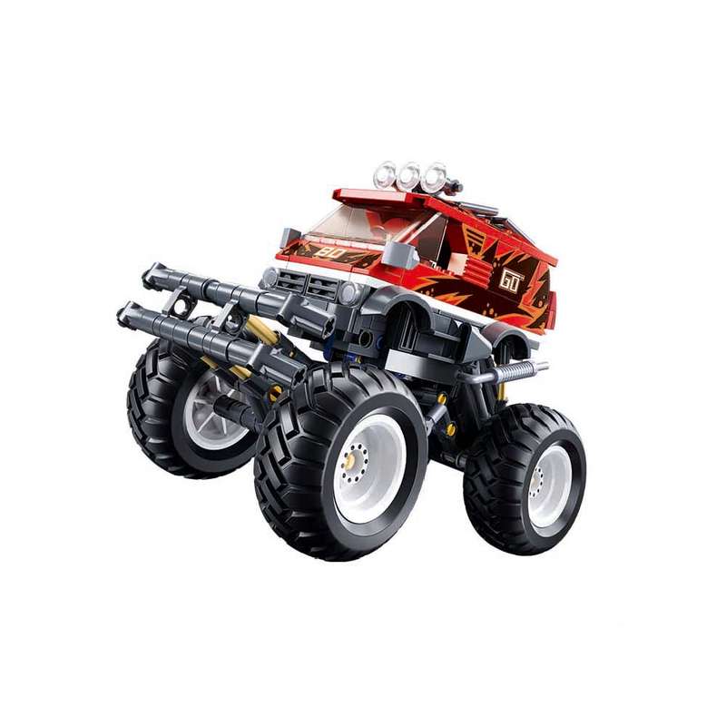 Sluban - Pull Back PowerBricks - Off Road Vehicle - 261pcs