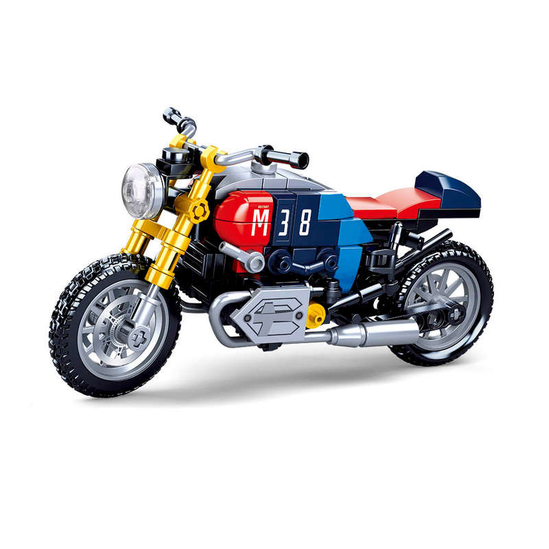 Sluban - Model Bricks - Motorcycle - 197pcs
