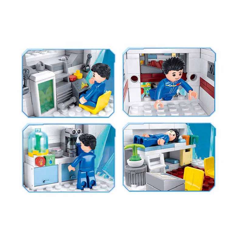 Sluban - Space - Dream Space Station Code Module - 502 Pieces