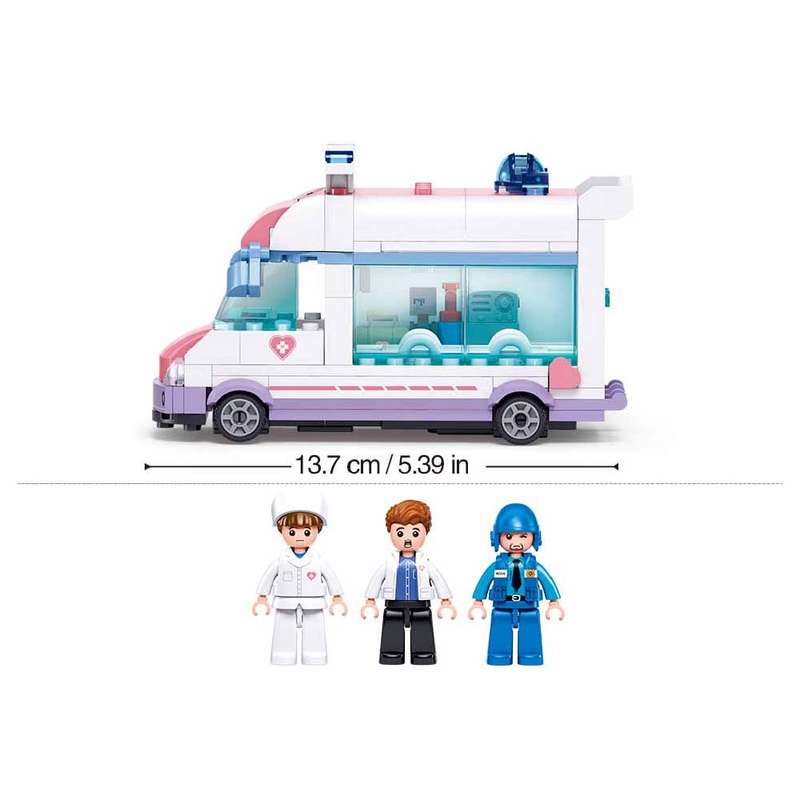 Sluban - Metropolis - Ambulance - 251pcs