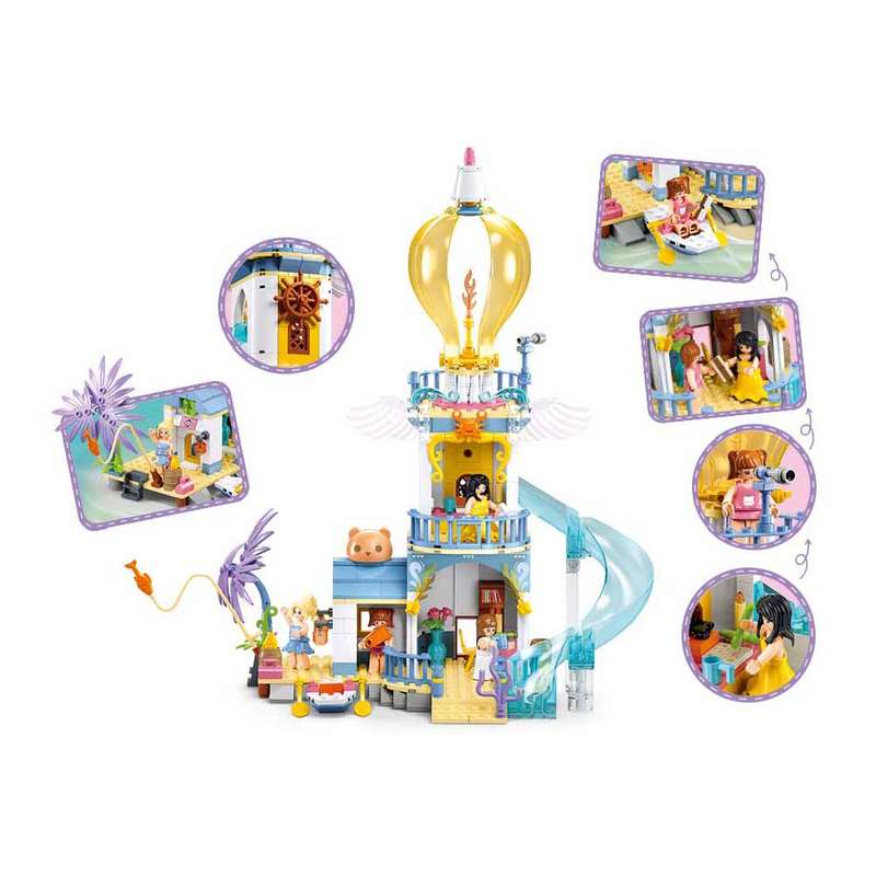 Sluban - Girls Dream - The Highlanders Lighthouse - 404pcs