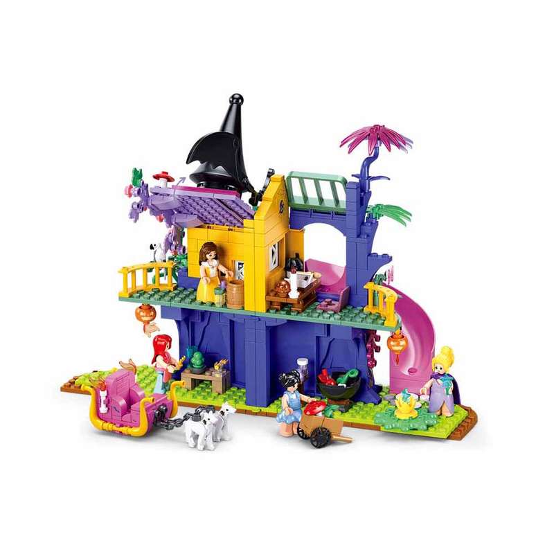Sluban - Girls Dream - Magical Tree House - 435pcs