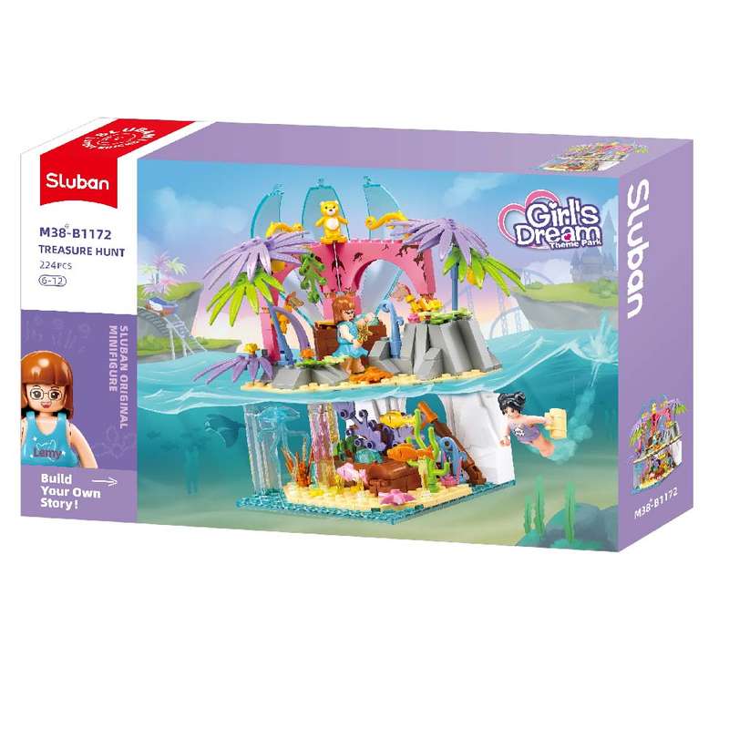 Sluban - Girls Dream - Secret Island - 224pcs