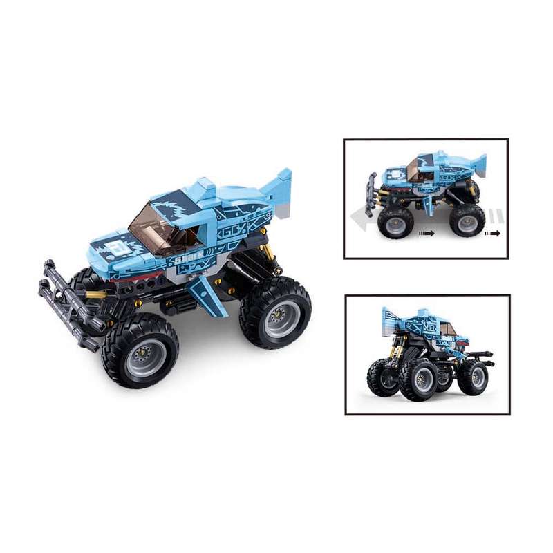 Sluban - Pull Back PowerBricks - Off Road Vehicle - 273pcs