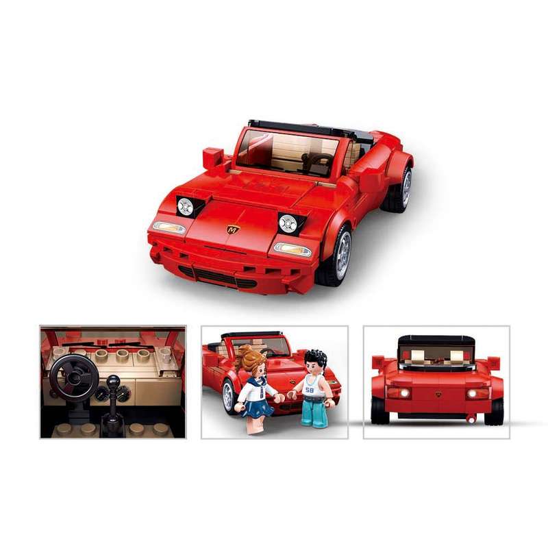 Sluban - Model Bricks - MX5S Sports Car - 264pcs