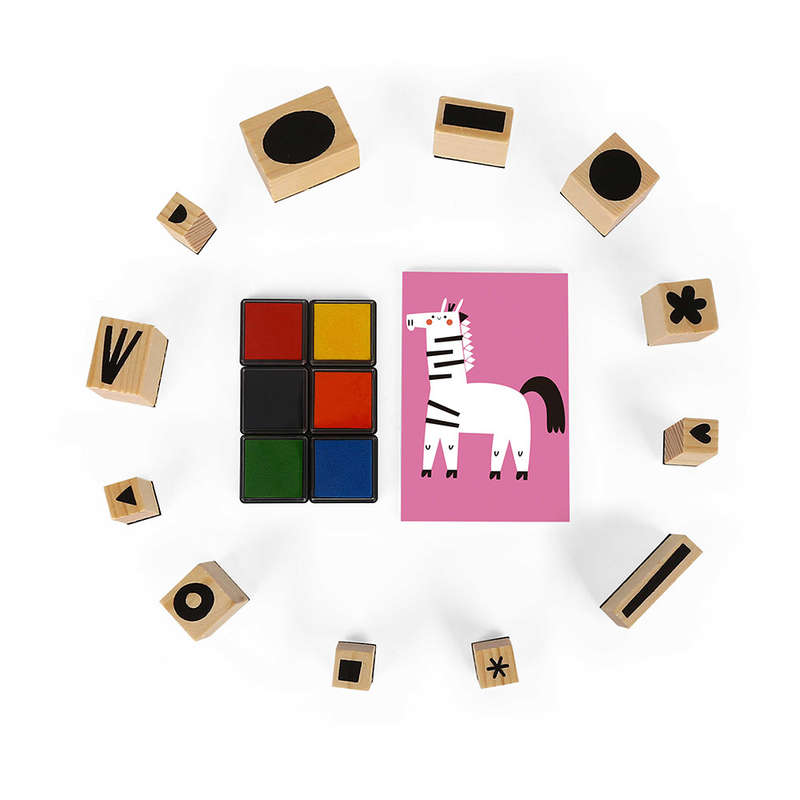 TookyToy - Stamp Paint Art Set