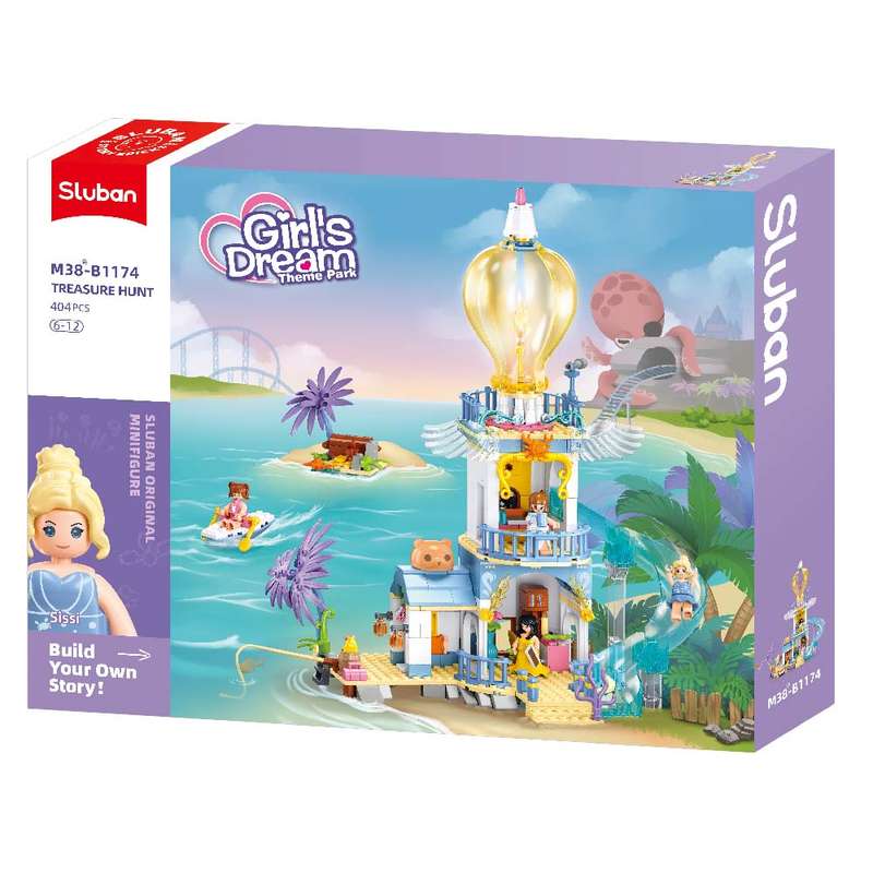 Sluban - Girls Dream - The Highlanders Lighthouse - 404pcs