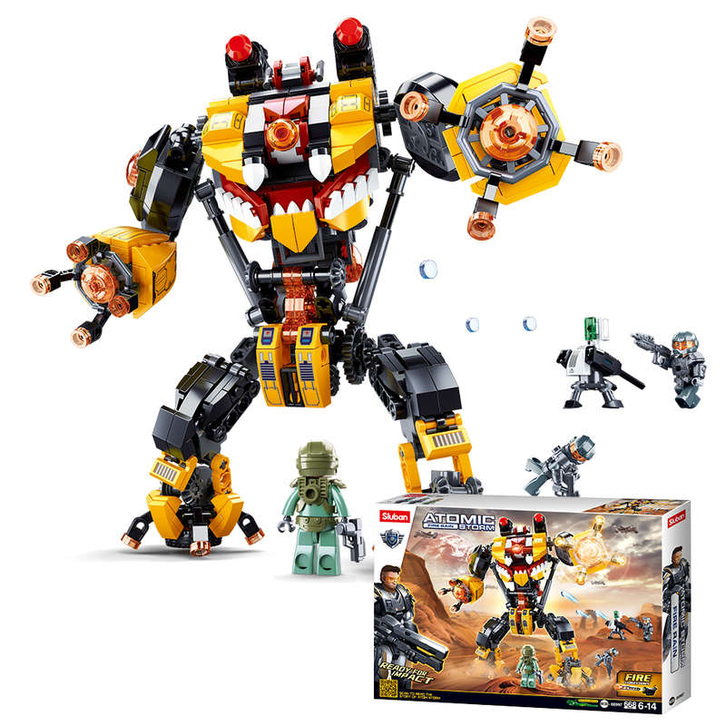 Sluban - Atomic Storm Uprising - Inquisitor Robot - 668pcs